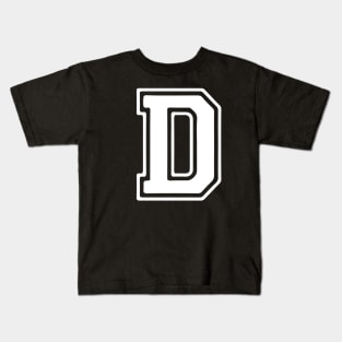 Letter D Kids T-Shirt